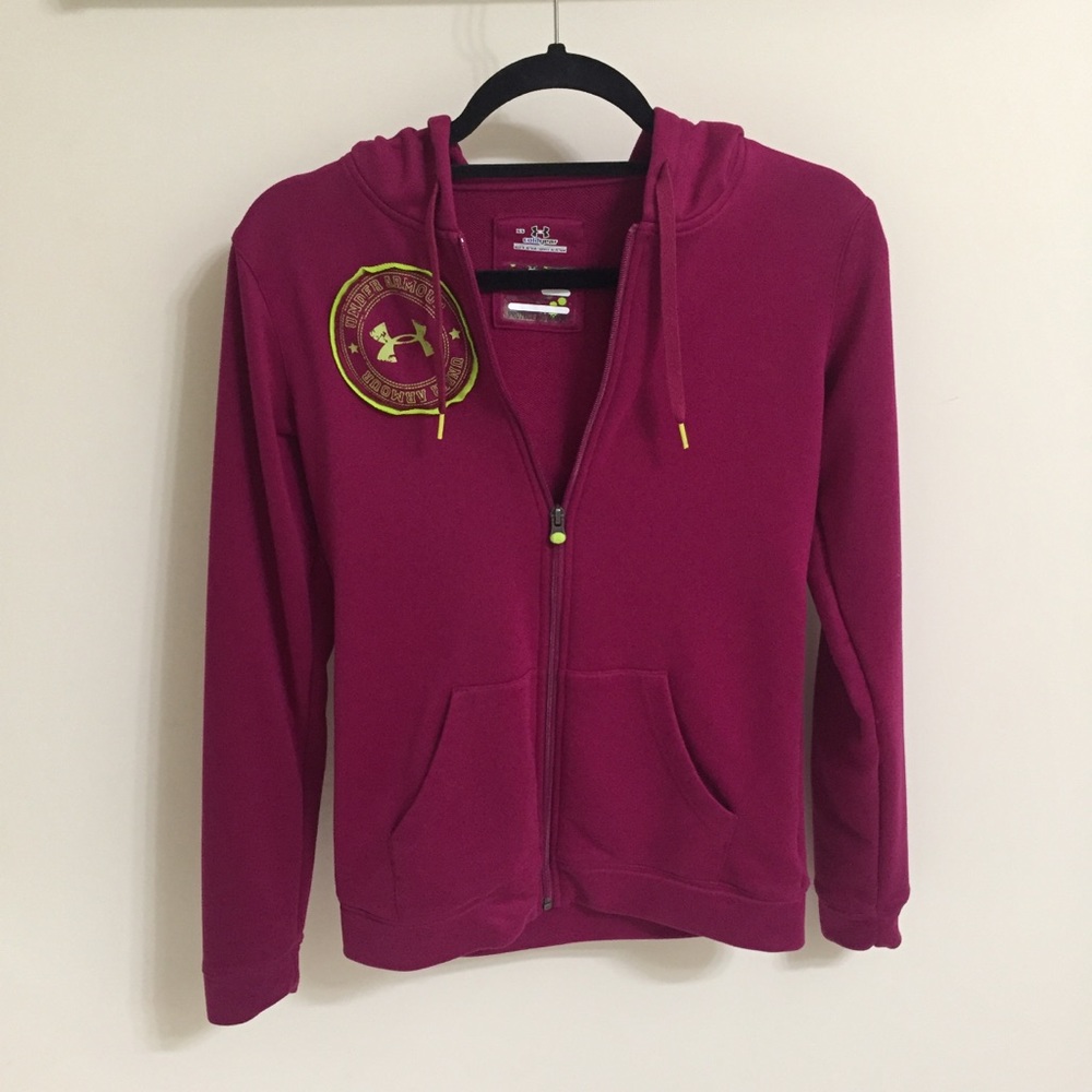 NWOT Under Armour zip up hoodie